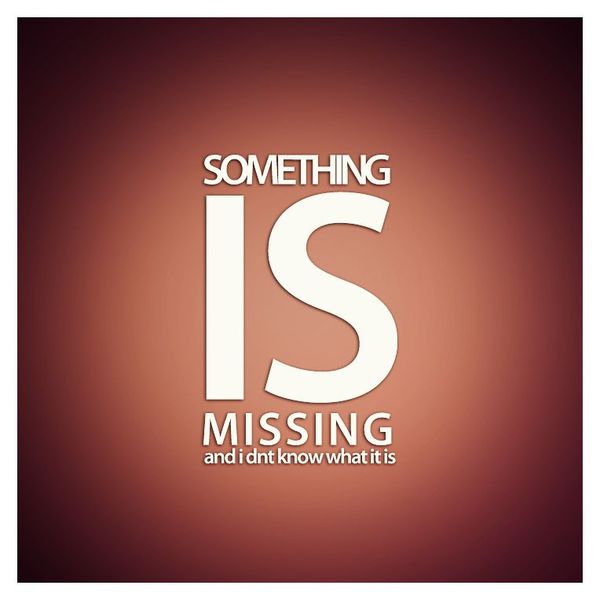 Missing Things