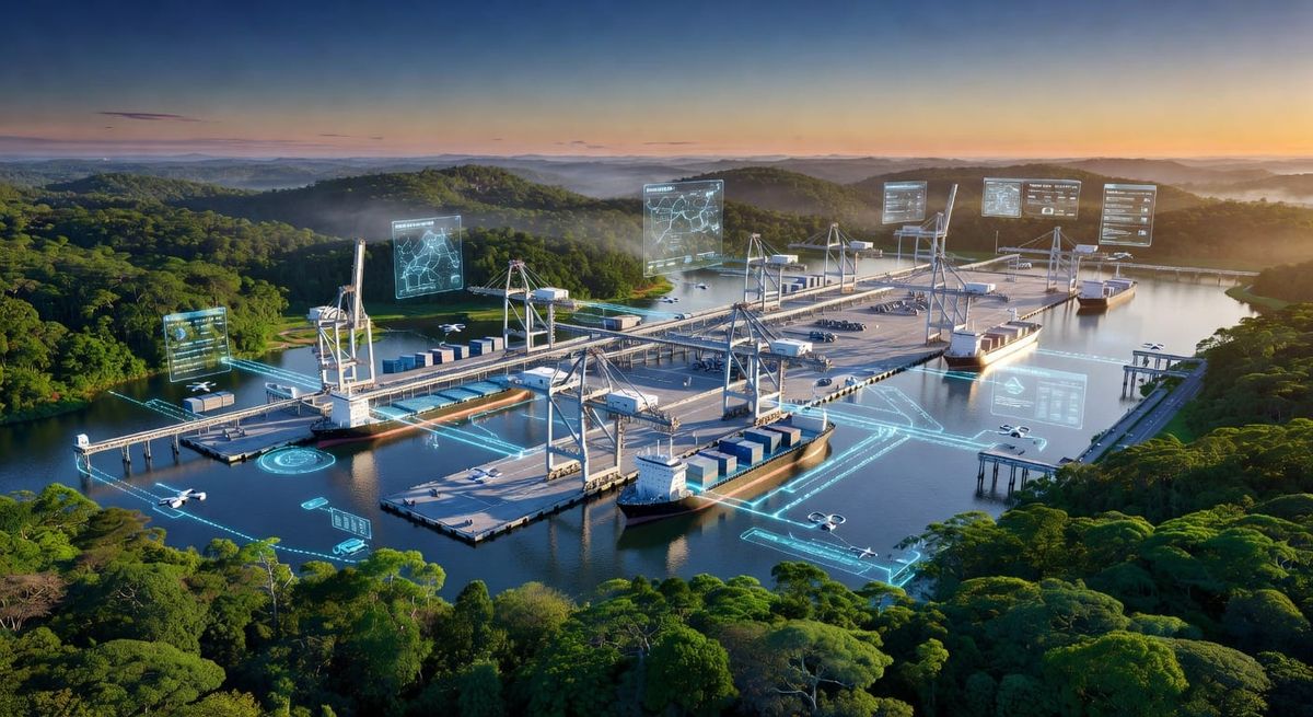 Bomen in Havenlogistiek: De Rol van Data, Digitale Transformatie en AI