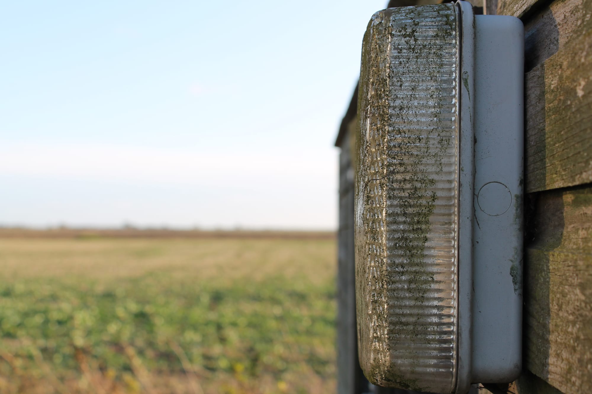 A photo of an outside light - Boston, Lincolnshire
