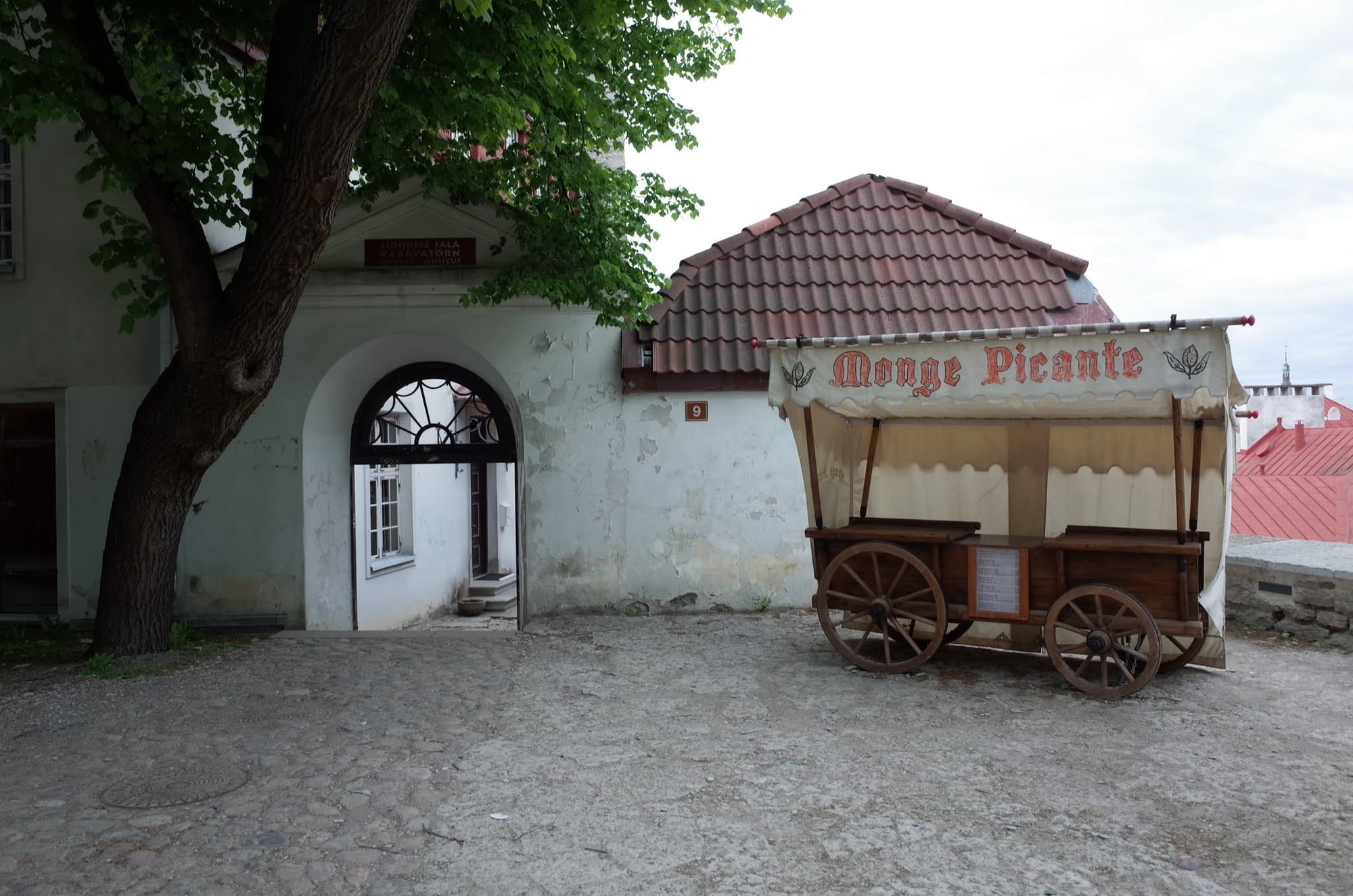 A cart in Tallinn, Estonia