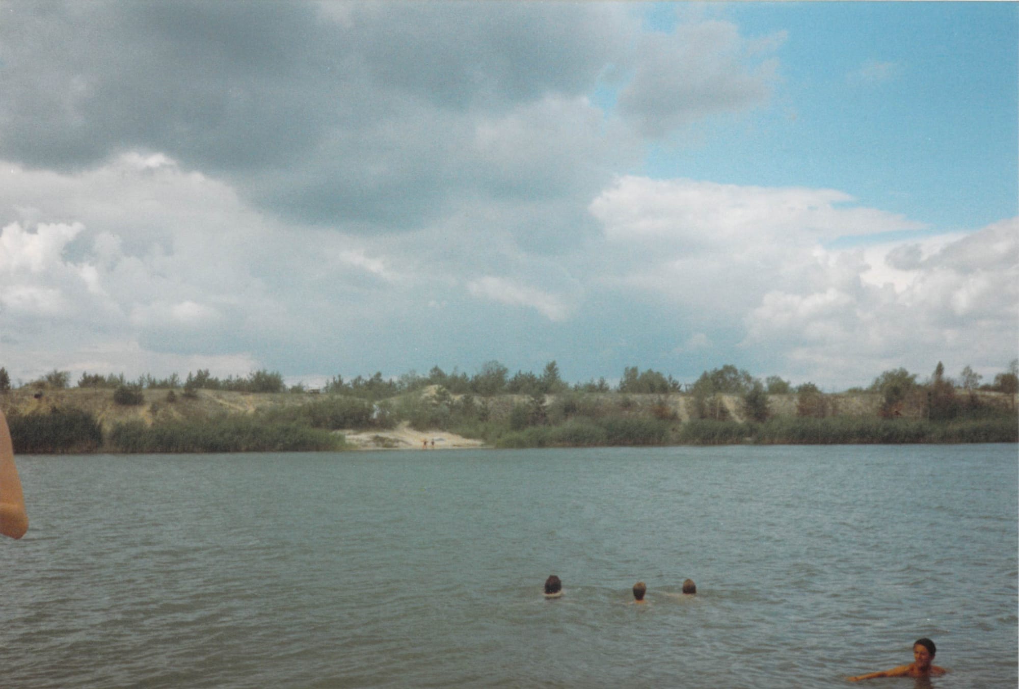 A lake in Gorlovka, Ukraine, circa 1995