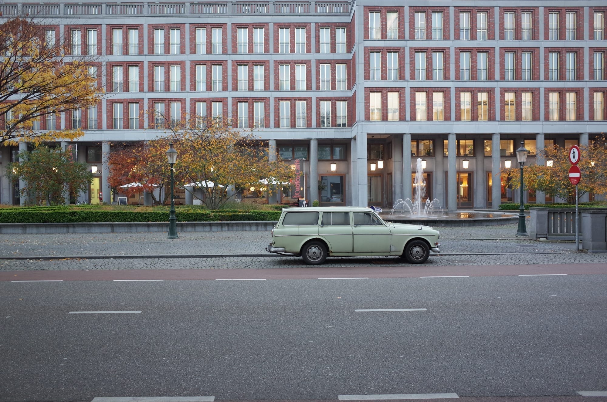 A volvo in Maastricht