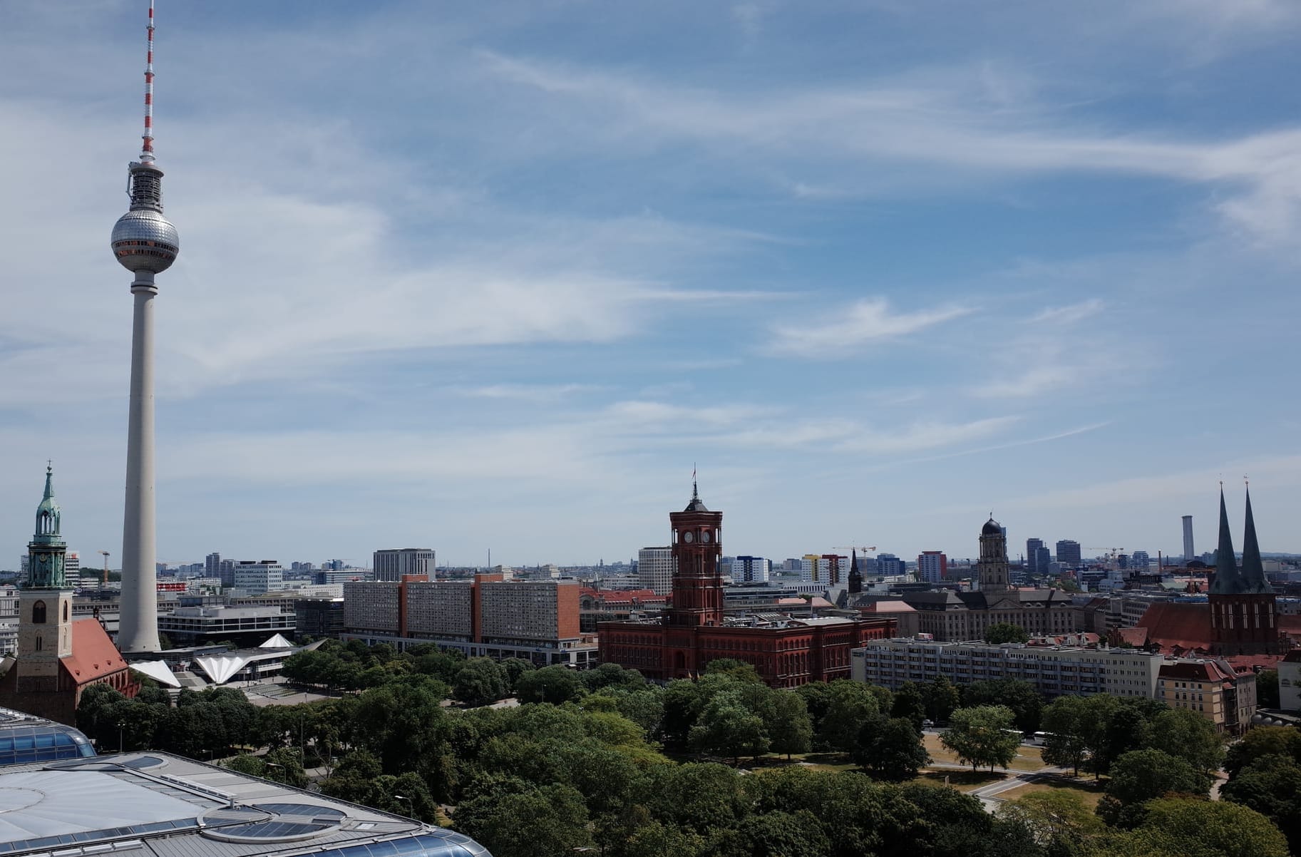 The view across Berlin