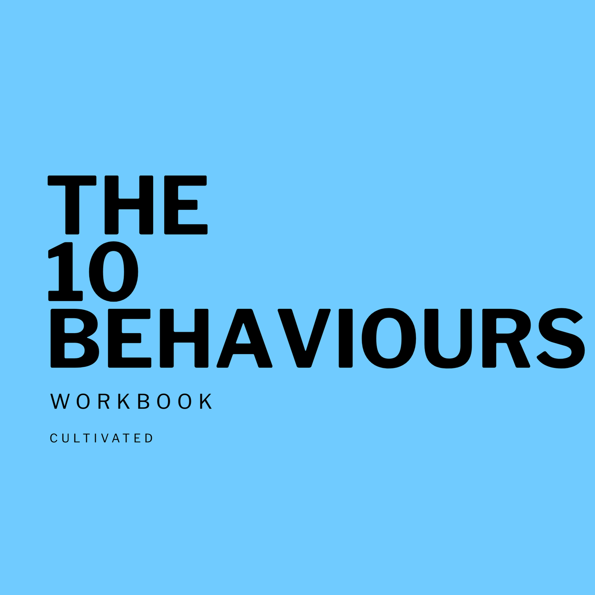 The 10 Behaviours of Effective Employees — A Shared Language for Culture and Performance