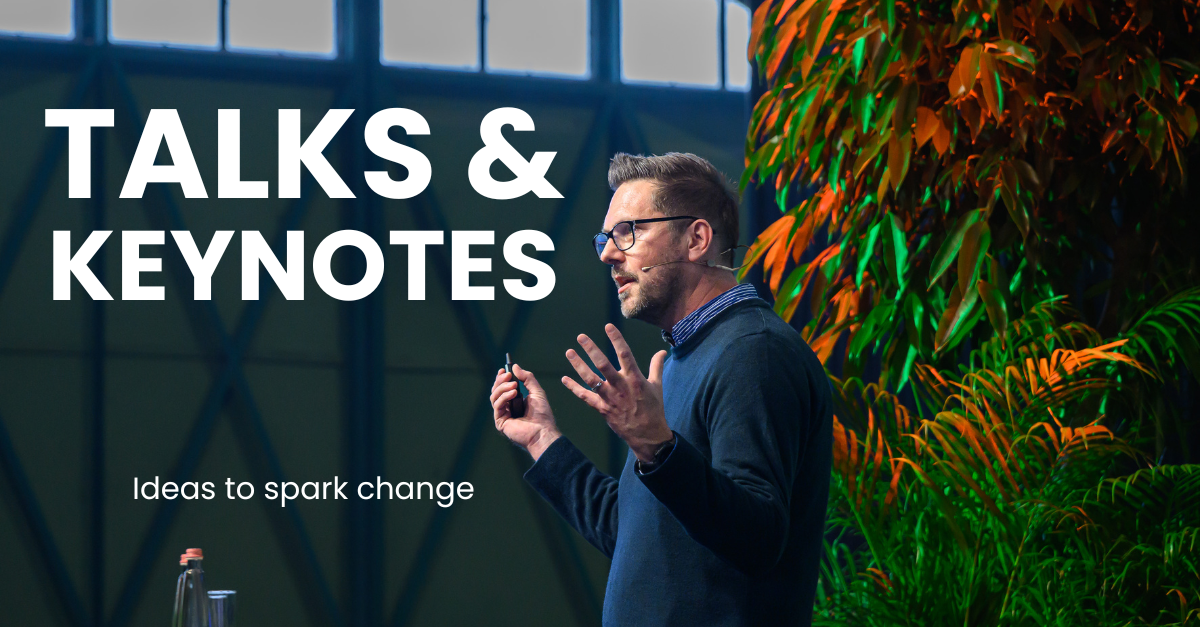Keynotes and Talks — Rob Lambert on Stage