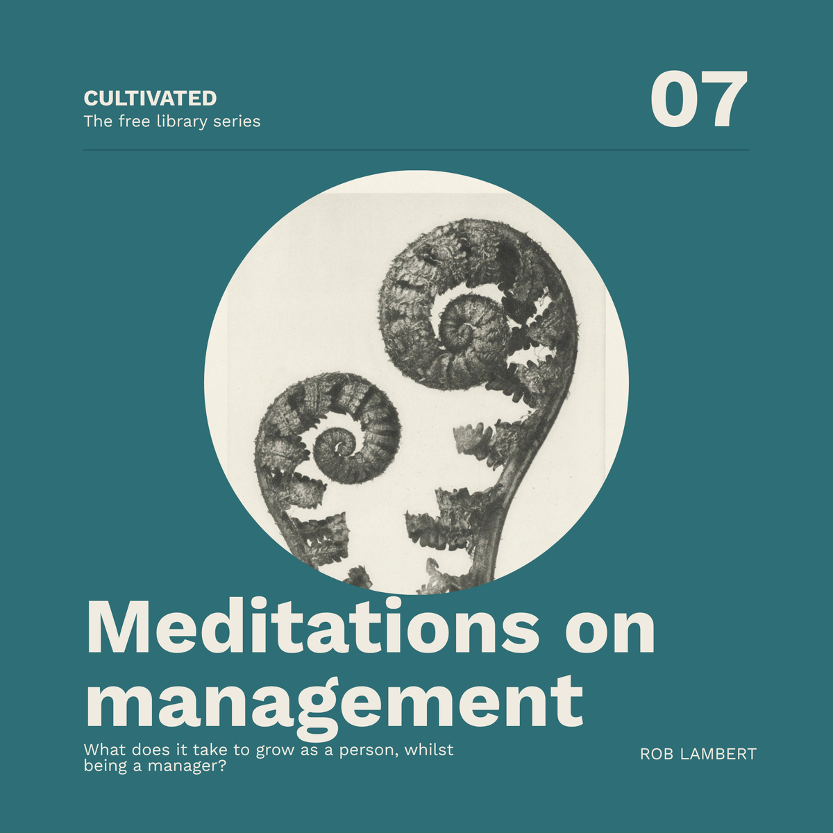 Meditations on Management — A Free Book for Managers Who Want to Lead with Clarity and Humanity