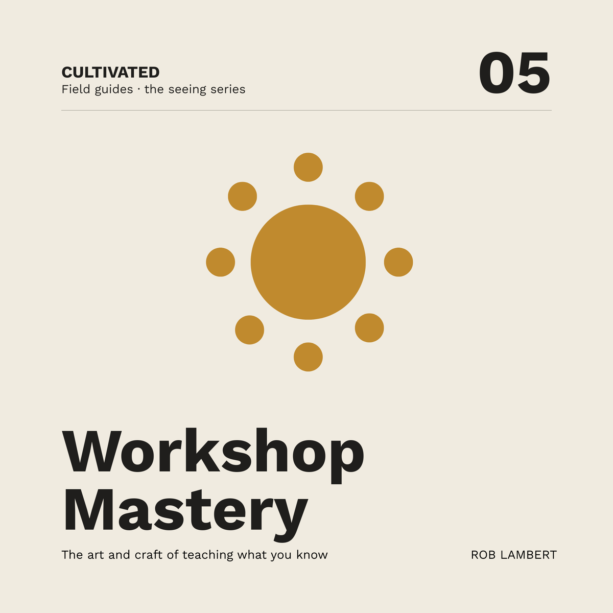 Workshop Mastery - The art and craft of teaching what you know