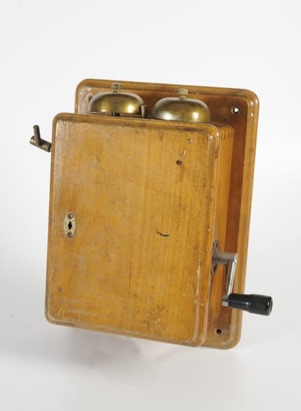 A photo of an old phone - from  OTE Museum of Telecommunications, Greece