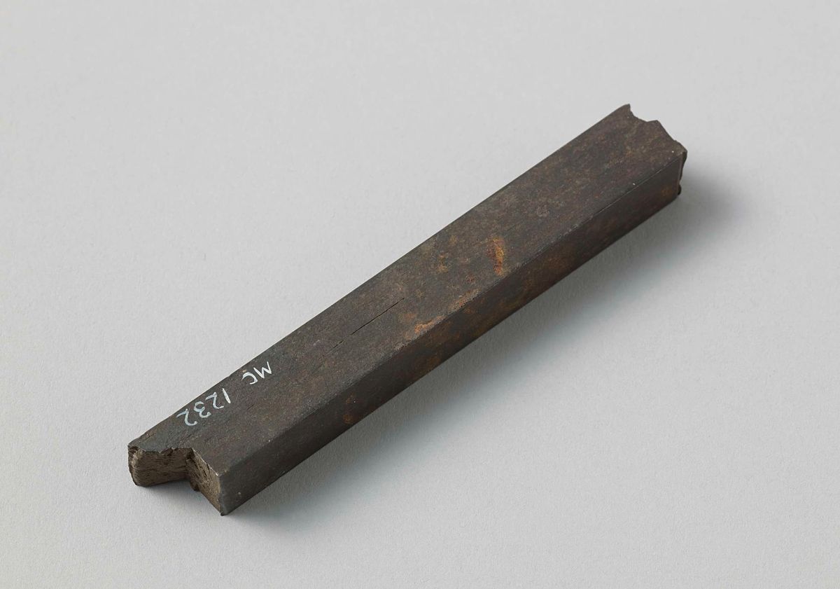 Sample of Steel - 1868 - Rijksmuseum, Netherlands - Public Domain.
