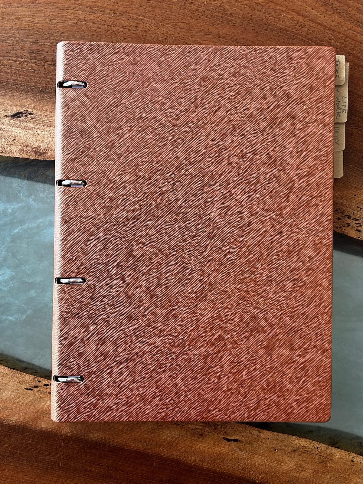 A photo of a notebook - An Analogue Personal Knowledge Management System