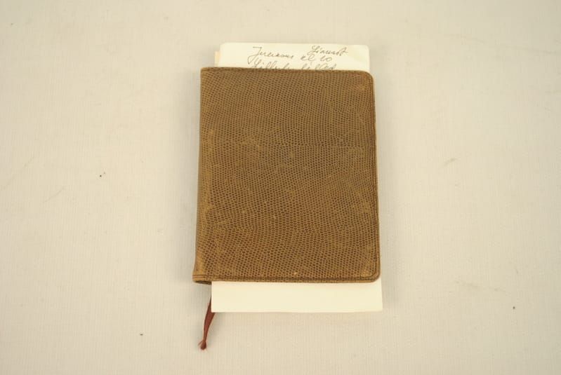 An old notebook, source: Kalender-märkmik automaatpliiatsiga. - Pärnu Museum, Estonia - CC0.
