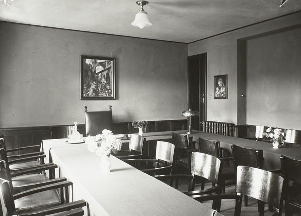 An old meeting room