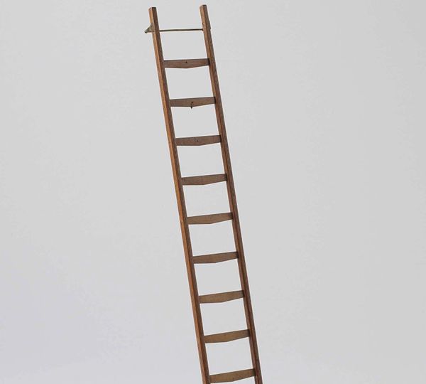 Model of a Ladder - 1850 - Rijksmuseum, Netherlands - Public Domain.
