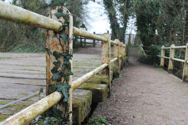 A photo of some railings in Winchester, Hampshire