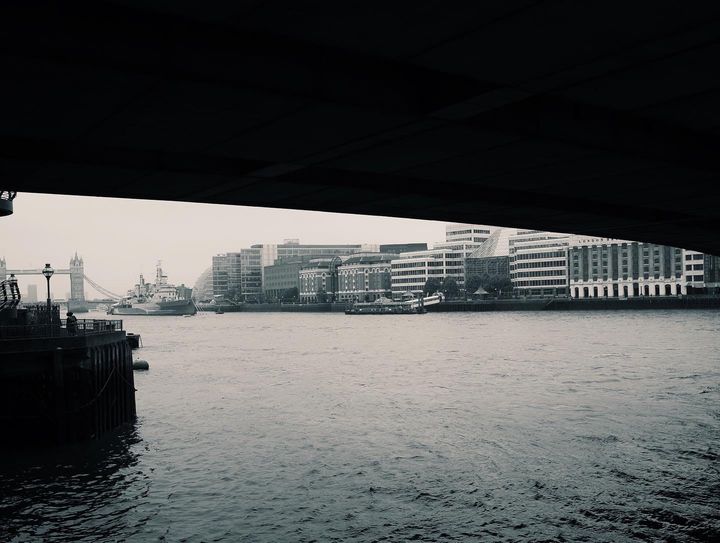 A photo of a bridge over the River Thames, London