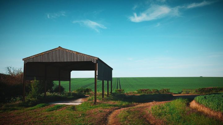A barn in Winchester, Hampshire, England