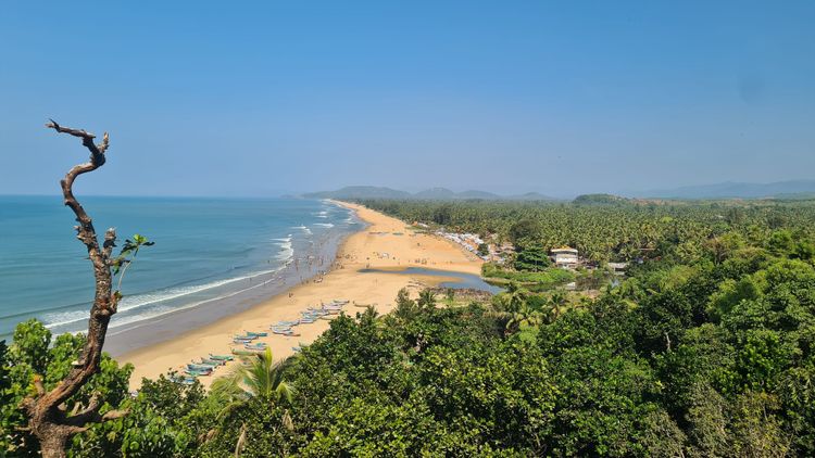 Intian Gokarna - hiljainen rantakohde