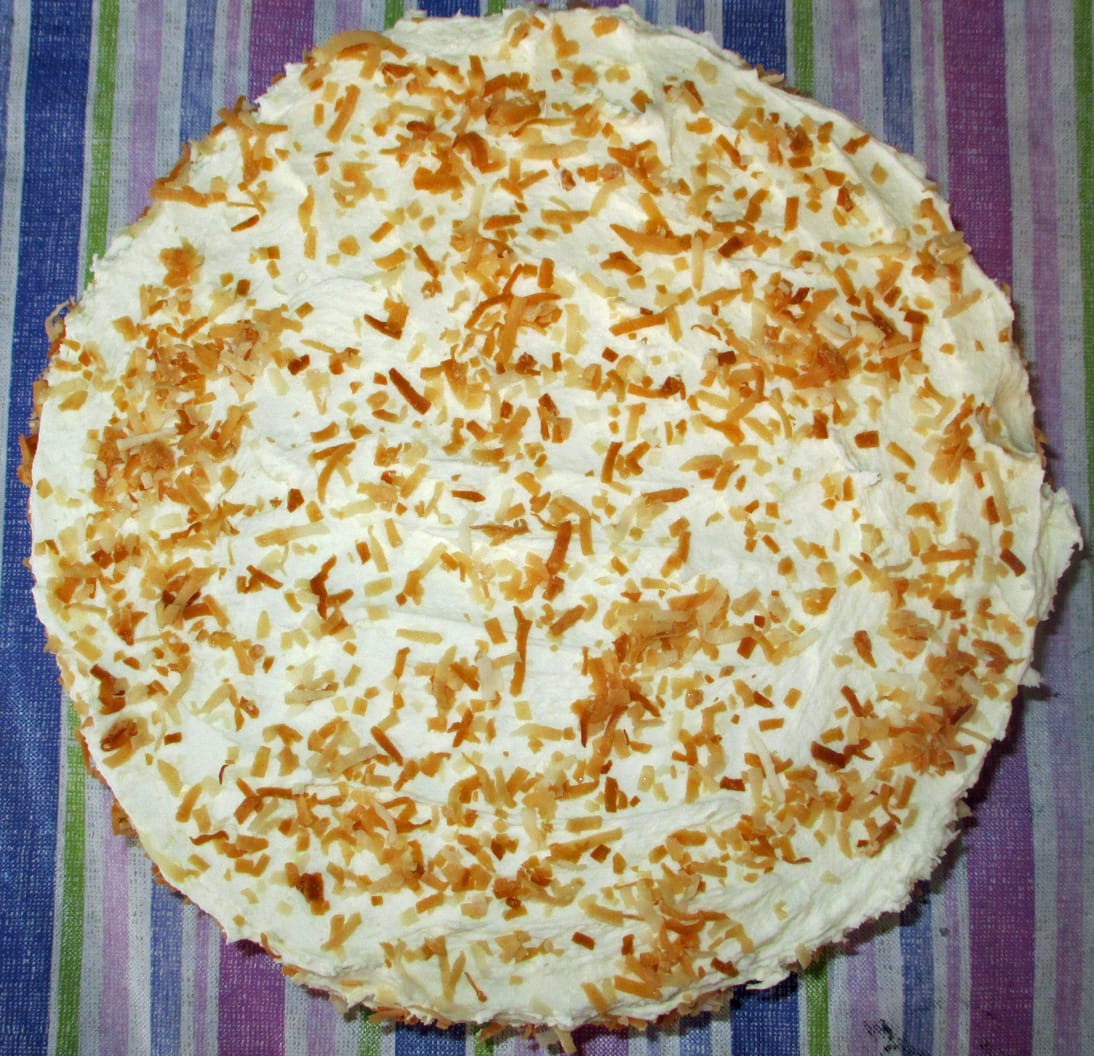 White Choco cake