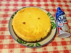 Mango Saffron Cheescake