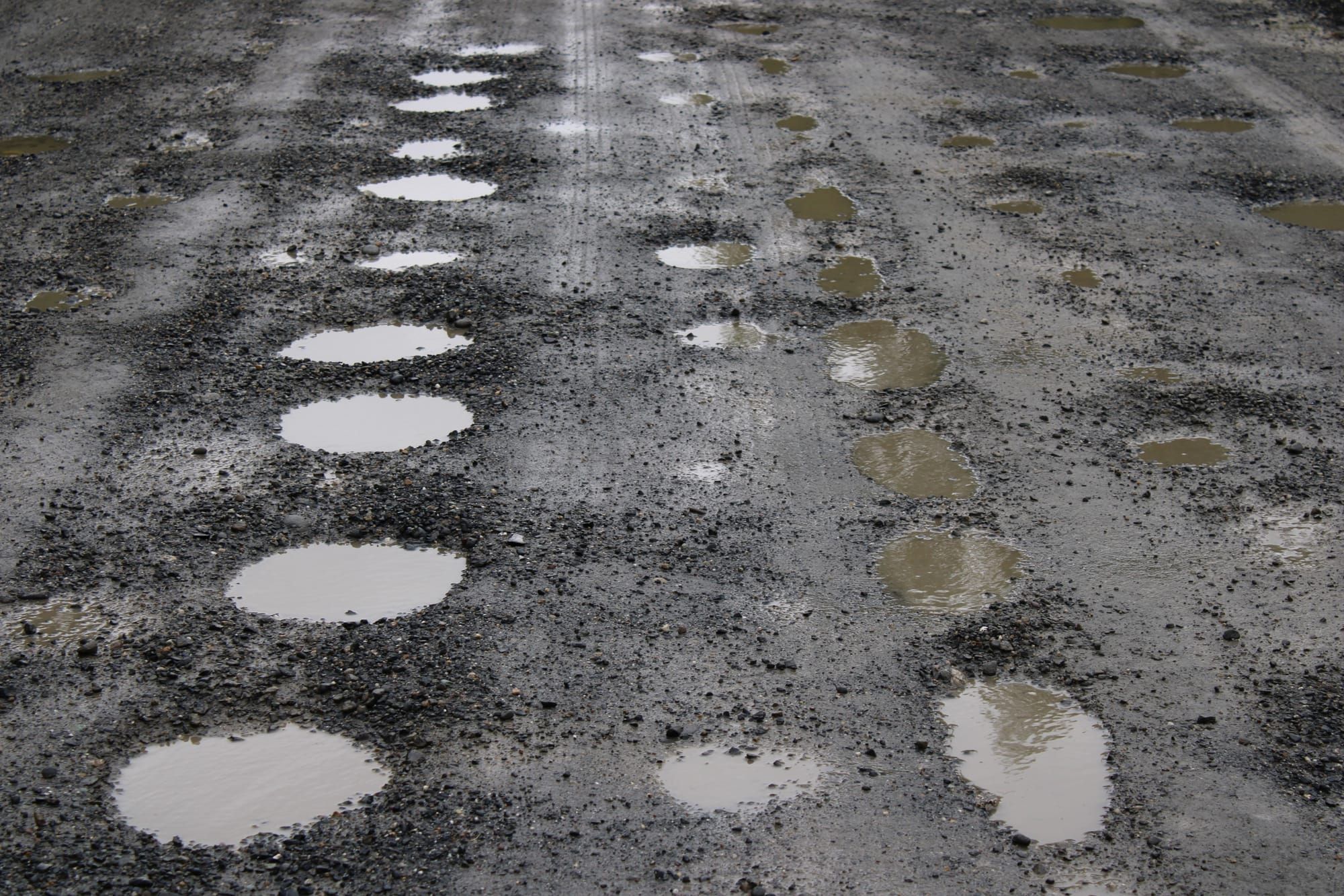 Poor Road Conditions in Trapper Creek