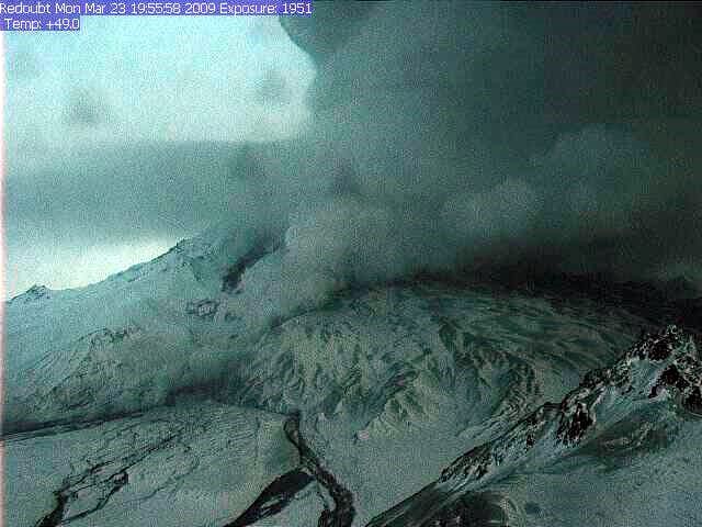 Mt. Redoubt erupts again