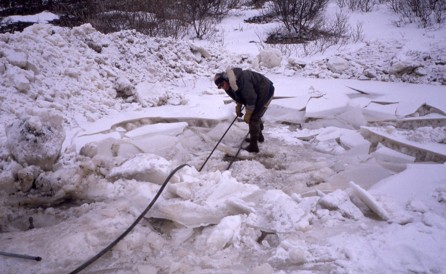 Denali Park road crews start plowing