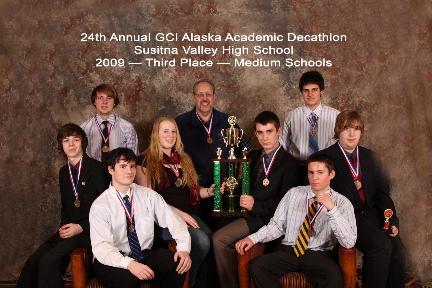 Academic Decathlon winners