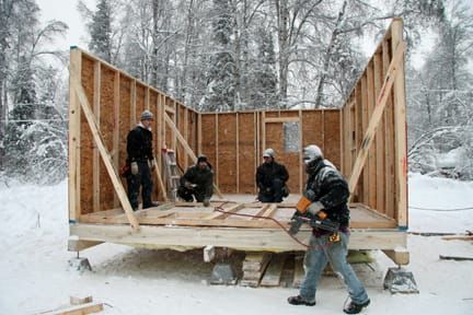Volunteers rebuild home for Bob Johnson