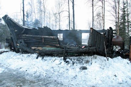 Talkeetna Fire and EMS respond to gunshot and house fire on Sunshine Road