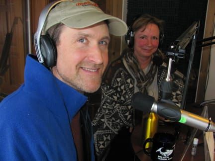 Nuggets-sprint mushers Egil Ellis and Helen Lundberg
