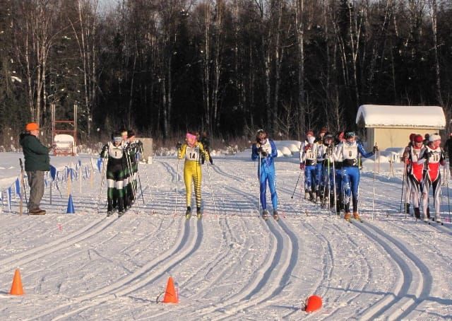 Mat Su Borough Ski Championships held at Su Valley