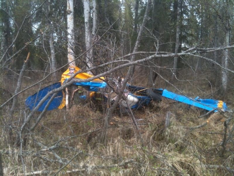 Man dies in plane crash