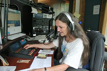 In the studio