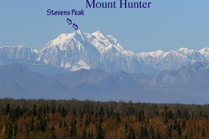 Peak on Mt. Hunter named after Ted Stevens