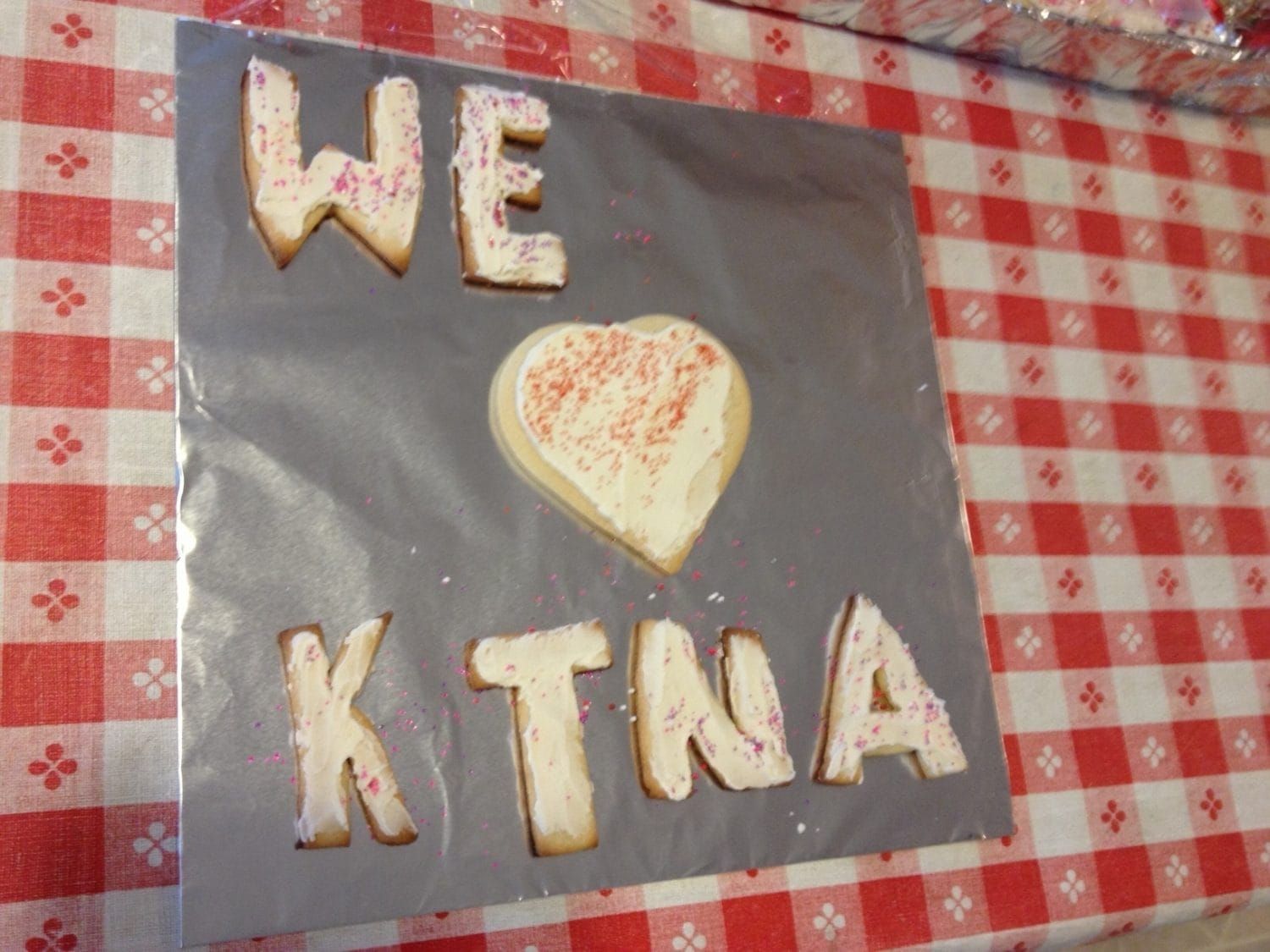2:15 Auction Valentine Sugar Cookies - Call 1700 to bid