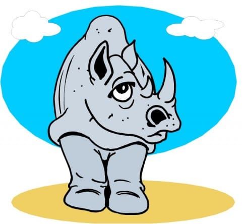 Storynory & Mory - Rhinoceros in the Garden