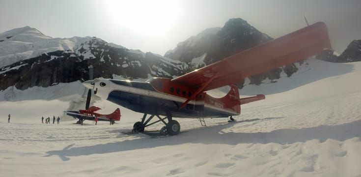 An Unforgettable Flight: Landing on Ruth Glacier
