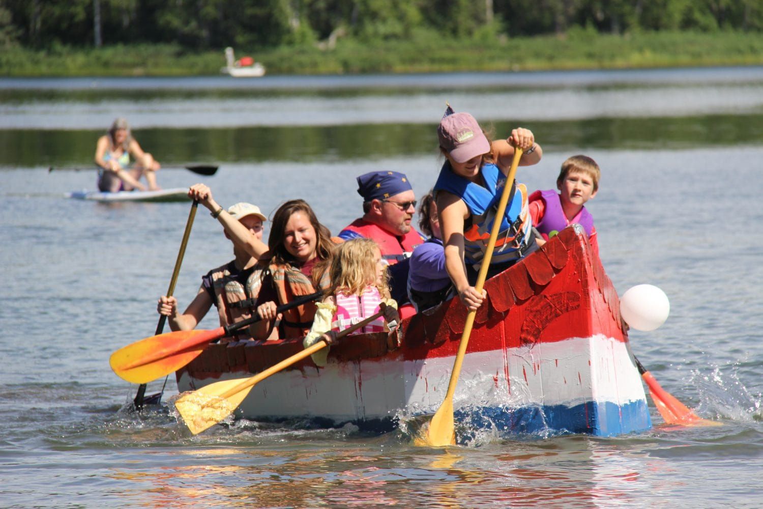 NSI Holds Fourth Cardboard Regatta