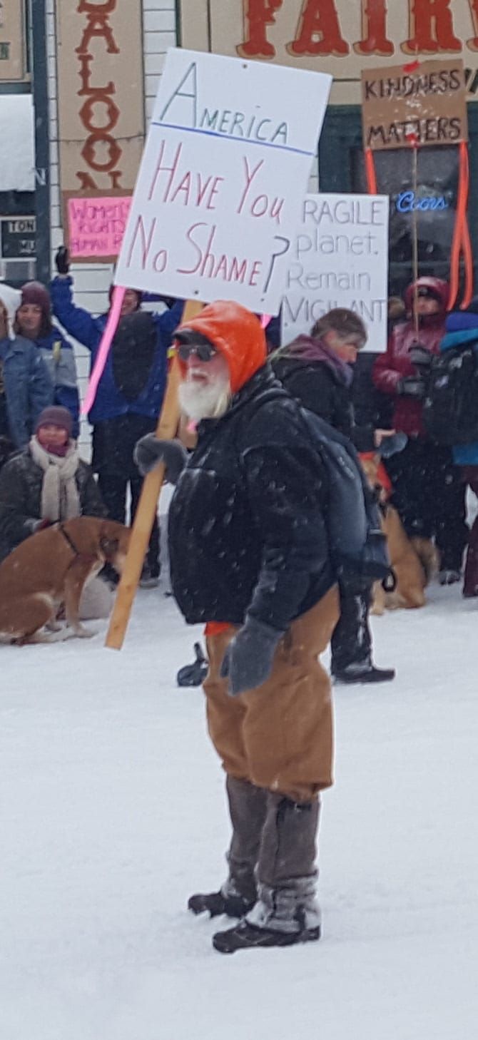 Upper Valley Residents March Post-inauguration