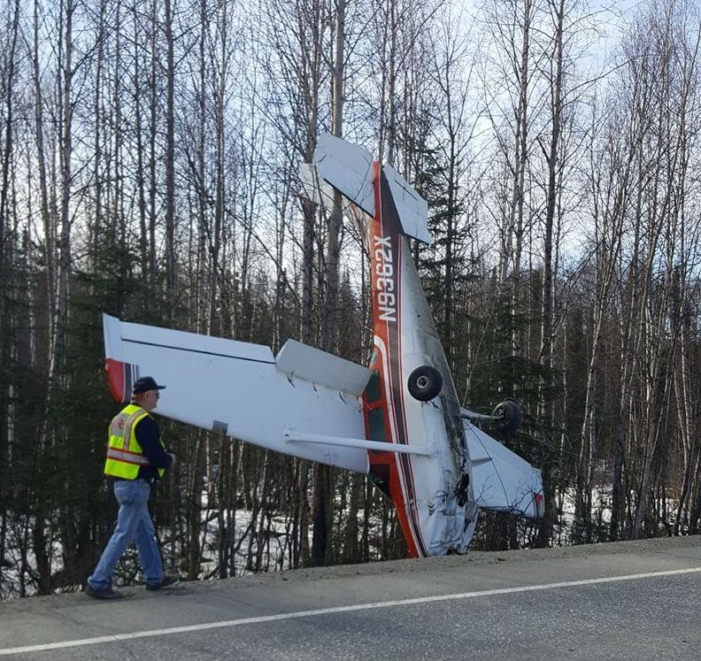 Breaking:  Small Aircraft Crashes Near Mile 90 of Parks Highway