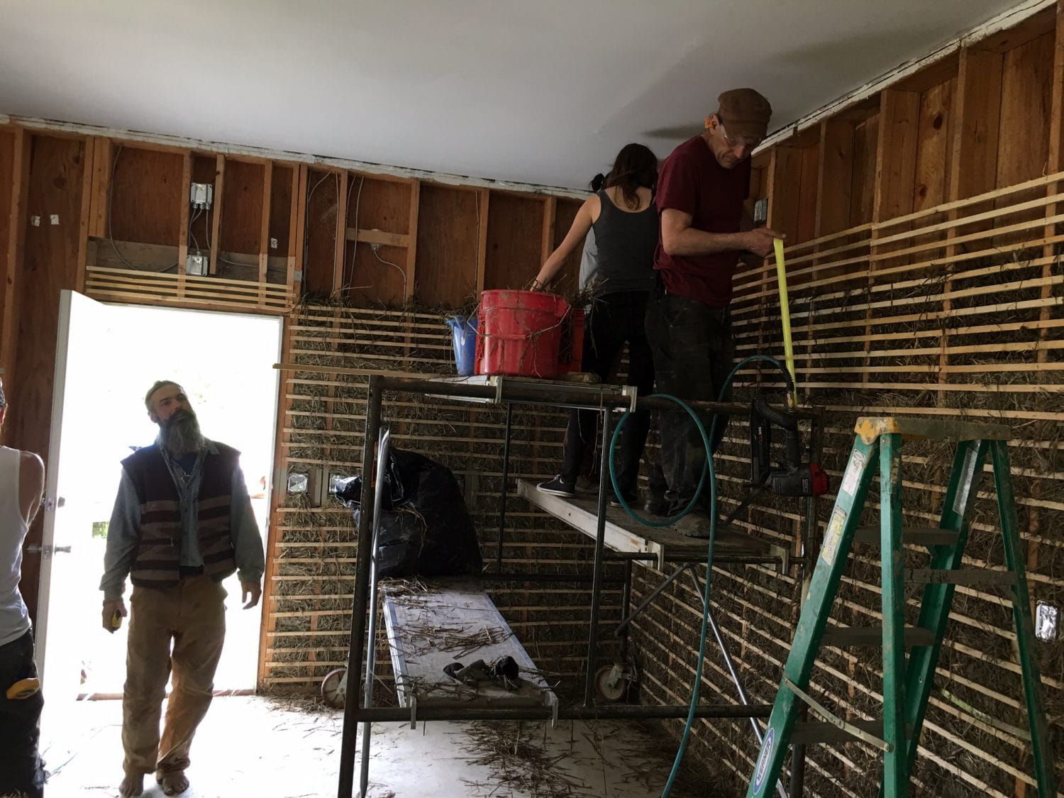 Workshop features natural building methods