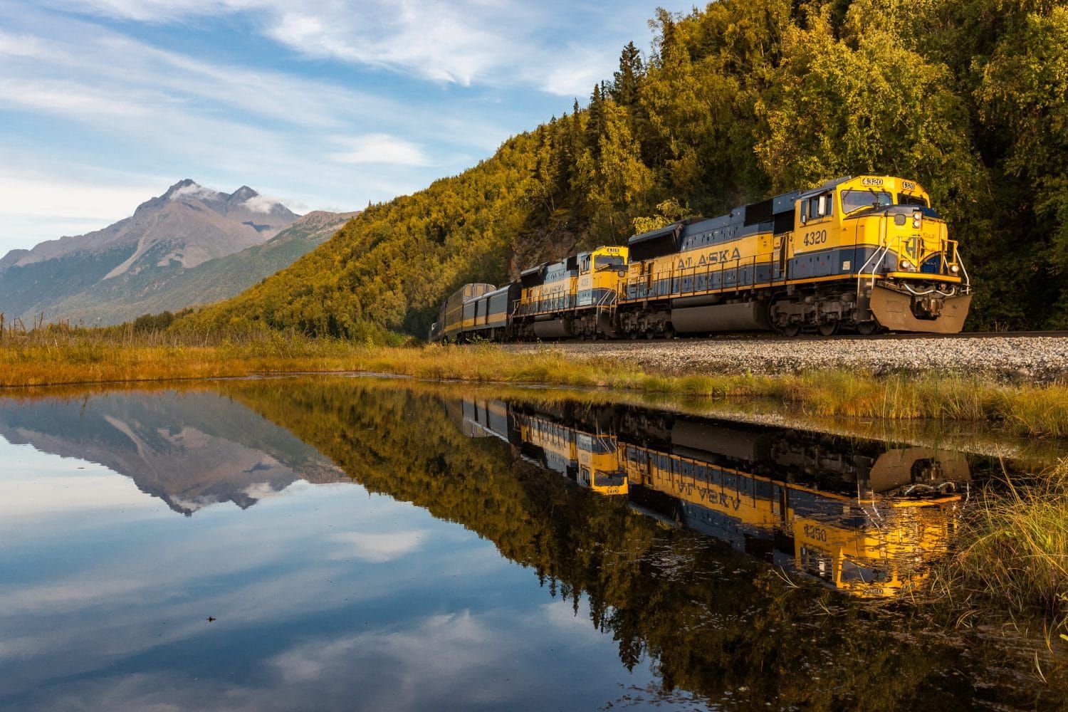 Alaska Railroad work train derails at Curry Loop