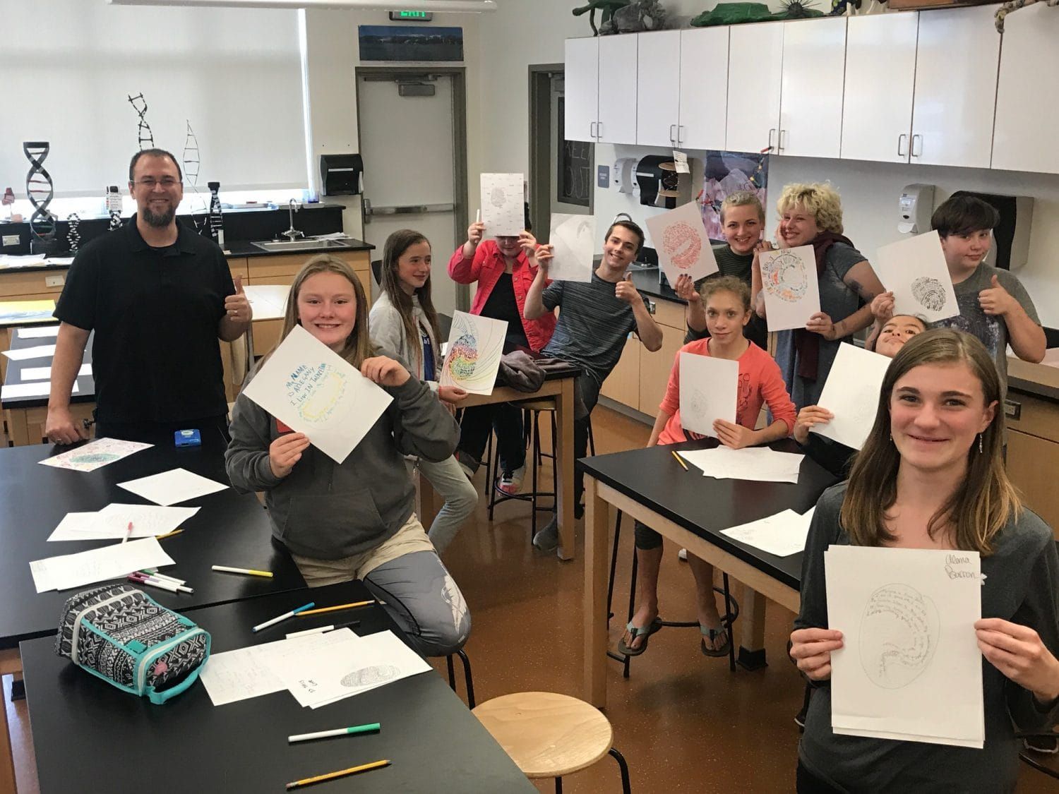 After school program brings art to Su Valley students