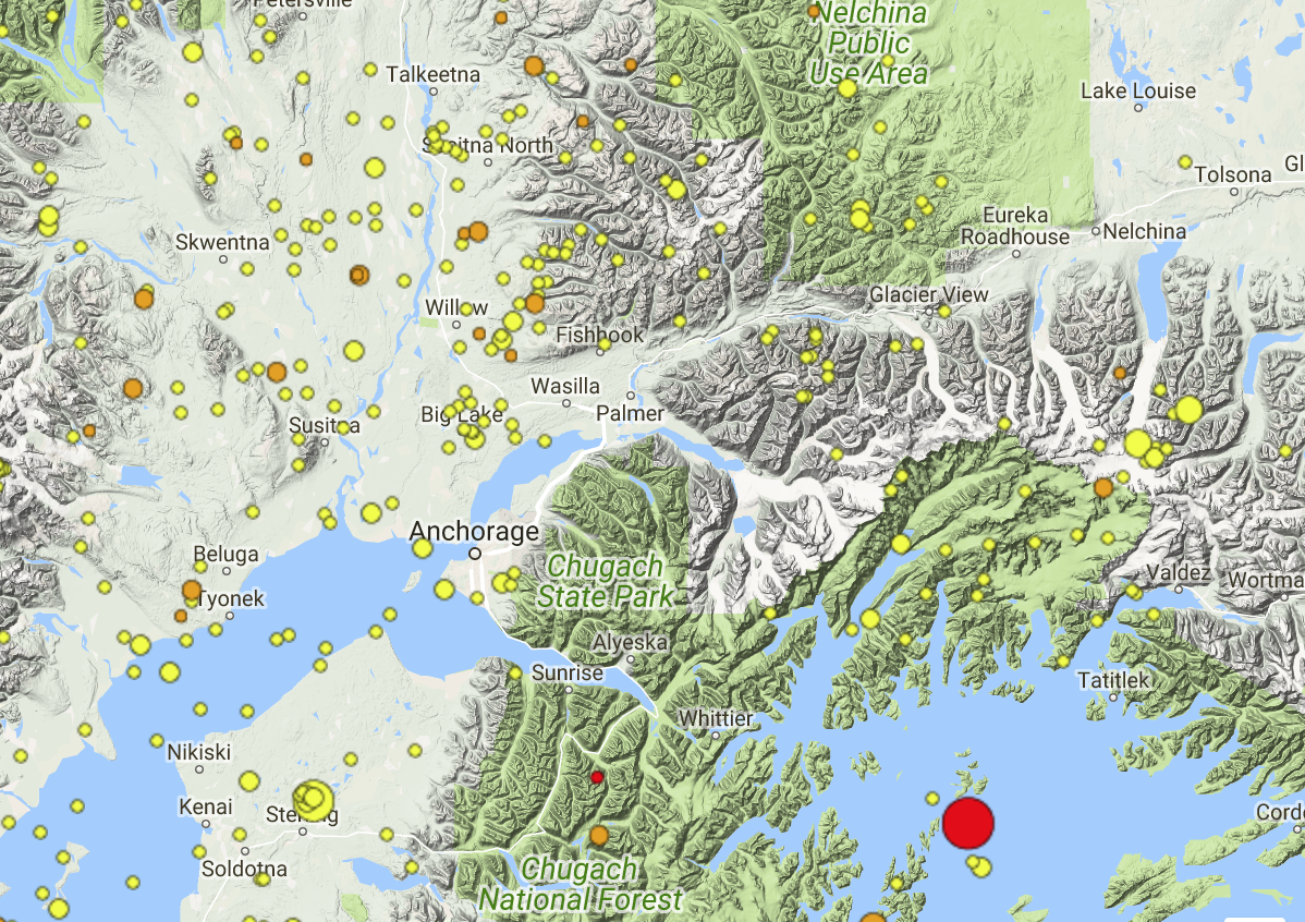 Earthquake in PWS felt in Northern Valley