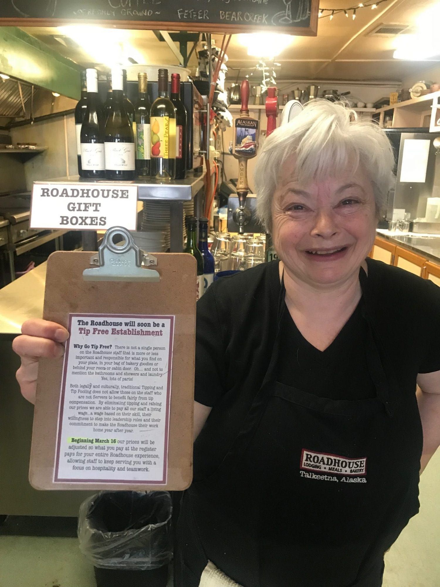 Talkeetna Roadhouse goes tip-free ahead of summer season