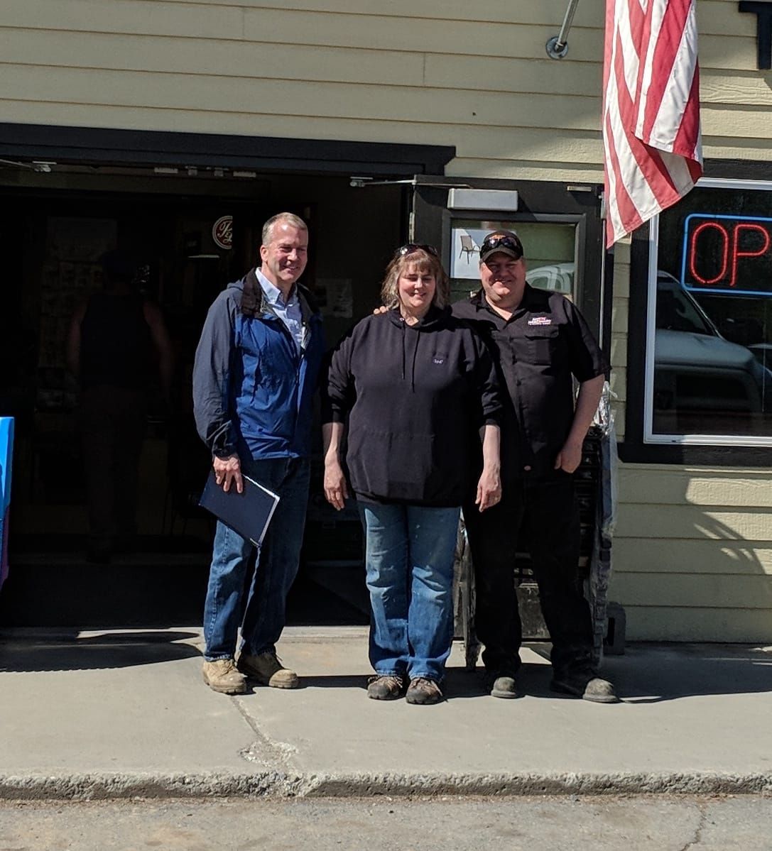 Senator Sullivan visits Northern Susitna Valley