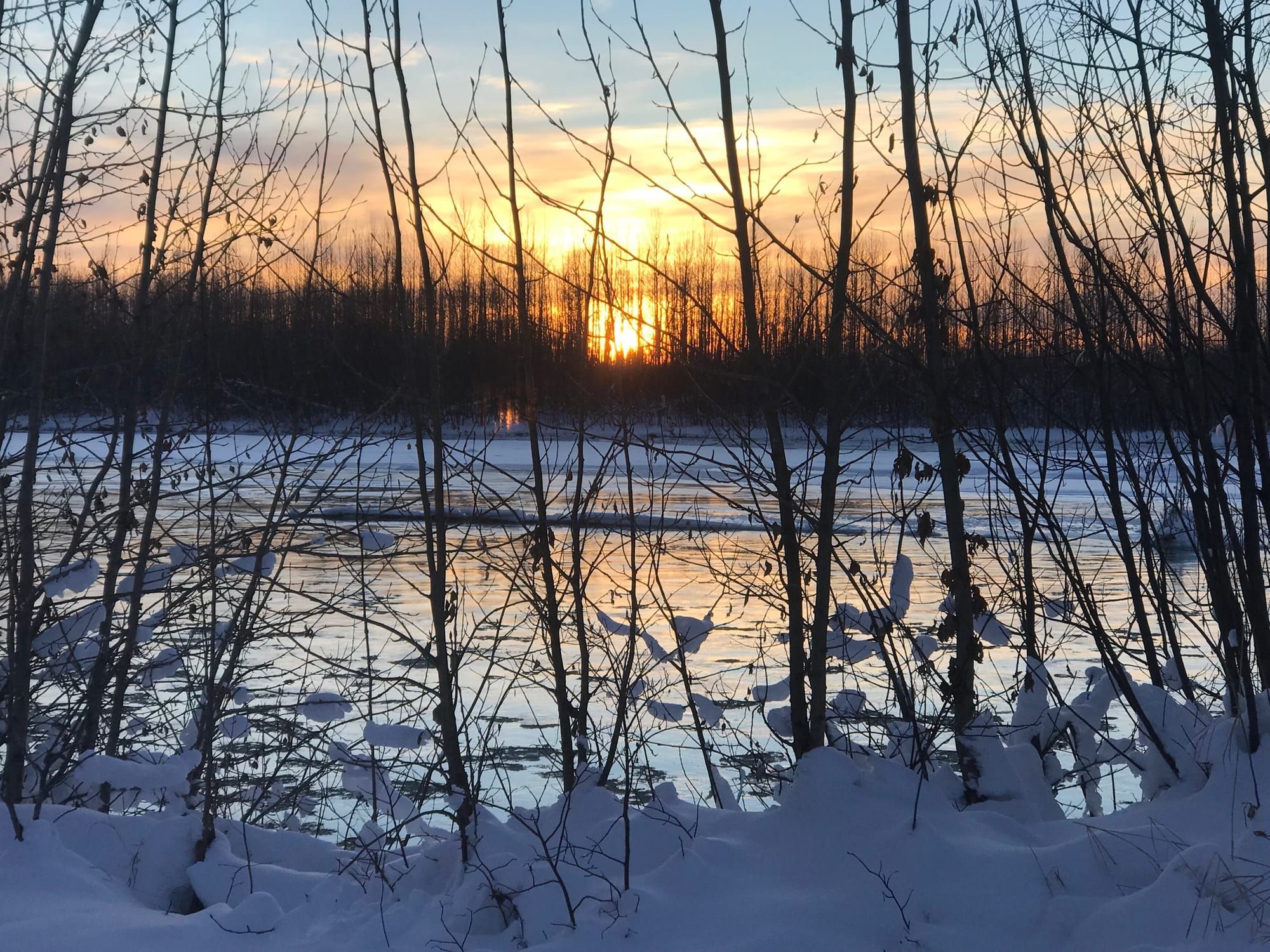 Warm temperatures lead to dangerous river travel in the Northern Susitna Valley