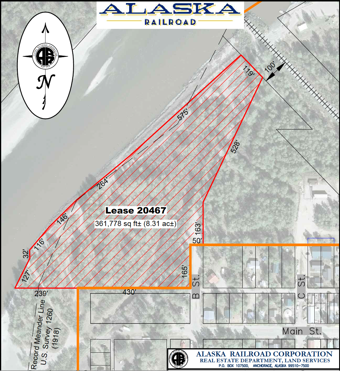 Railroad board to consider riverfront lease