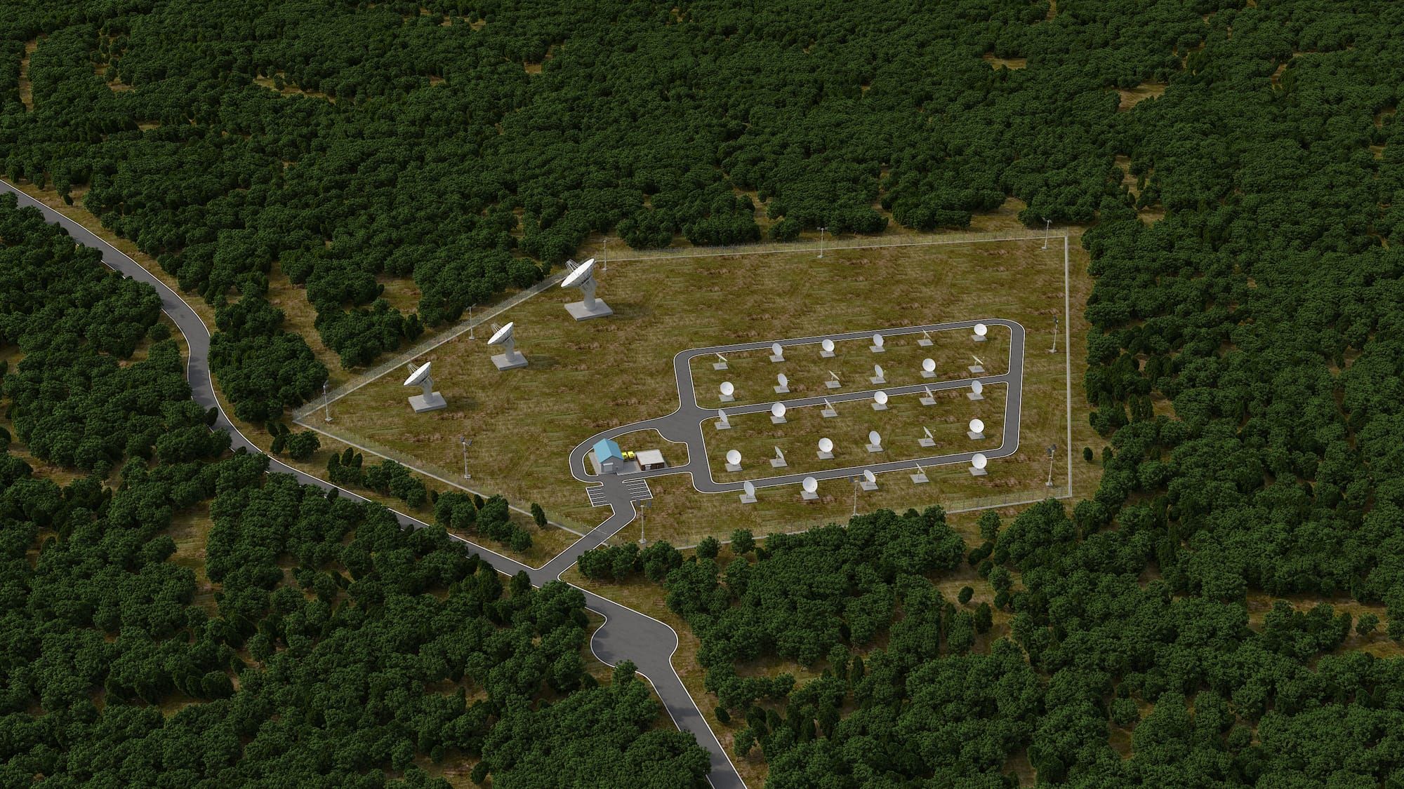 Microcom plans satellite "gateway" at ComSat site