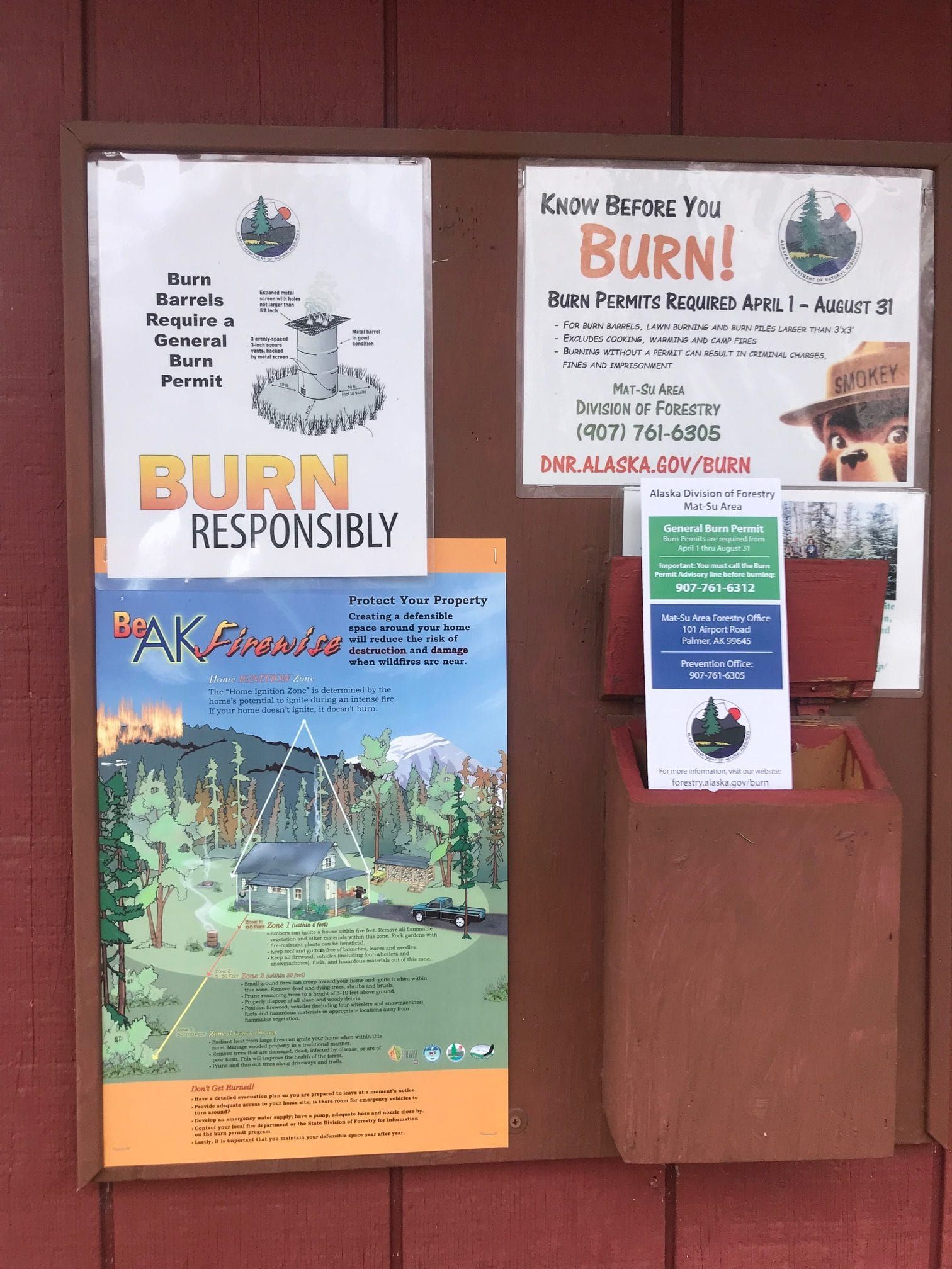 Burn permits required as of April 1st